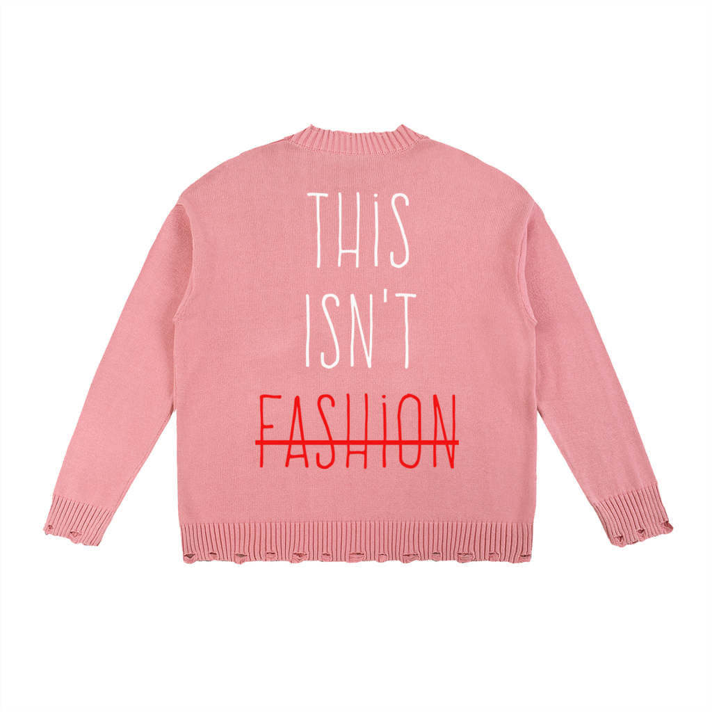 TIF Hand-Frayed Sweater