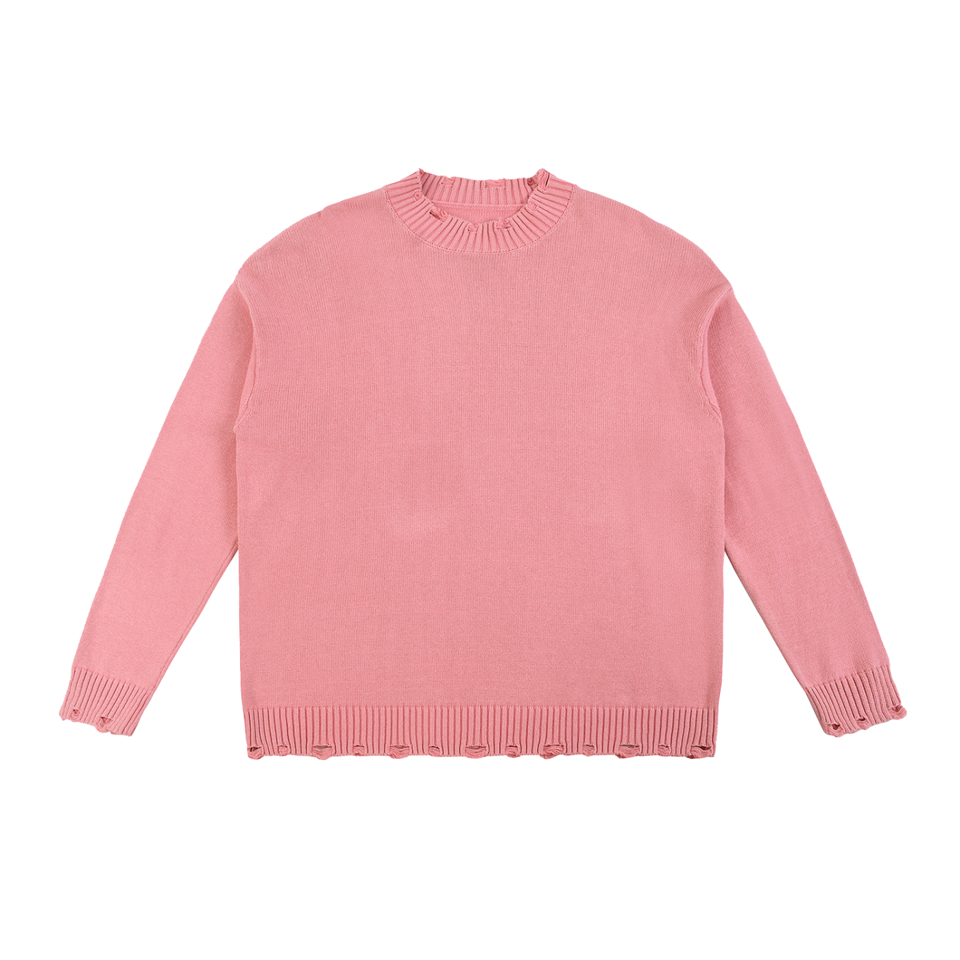 TIF Hand-Frayed Sweater