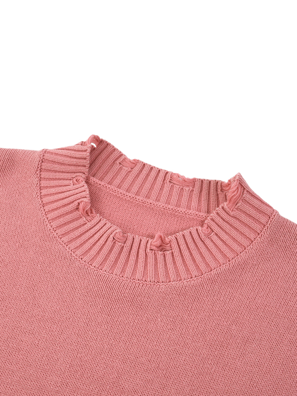 TIF Hand-Frayed Sweater