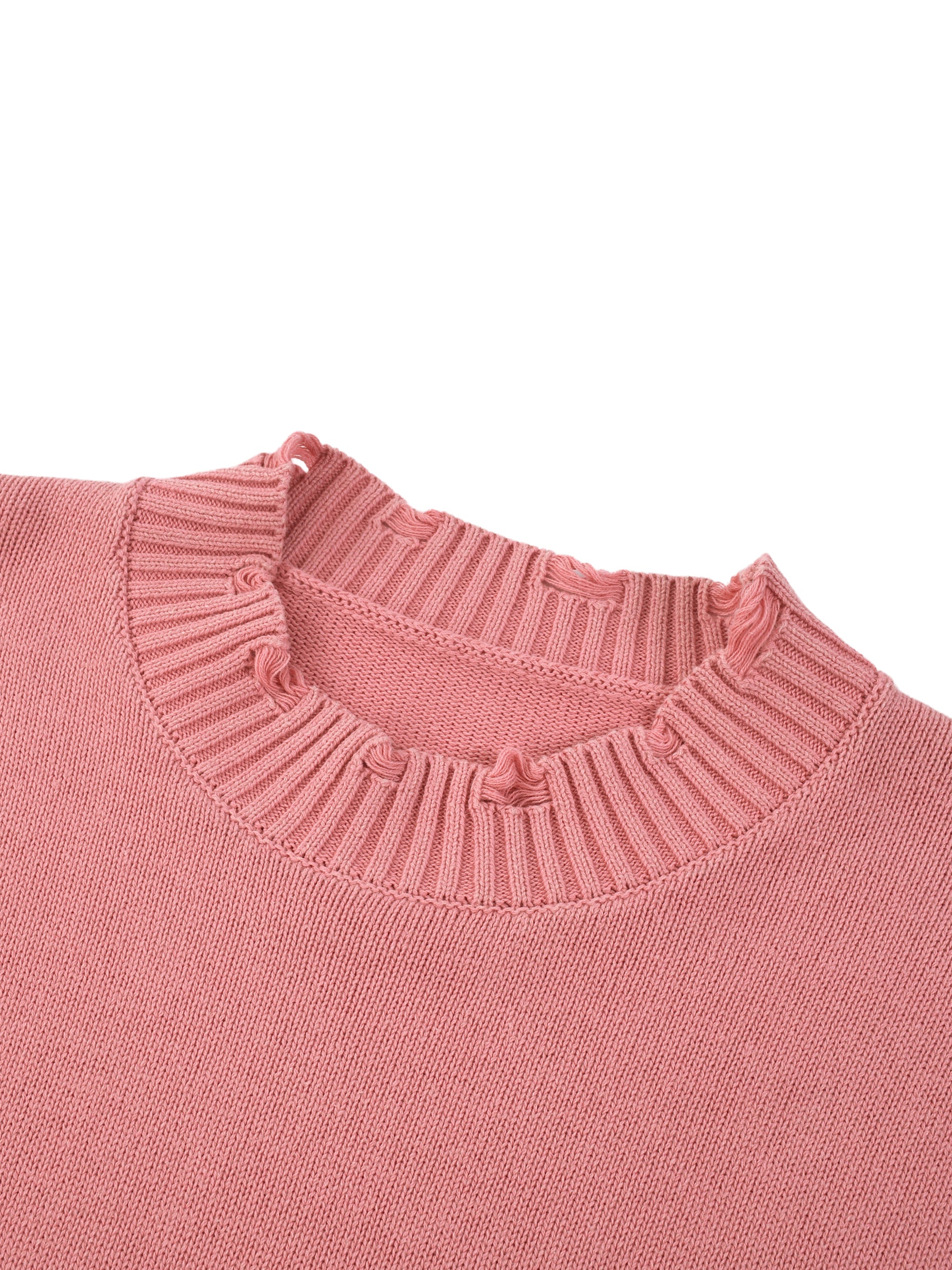 TIF Hand-Frayed Sweater