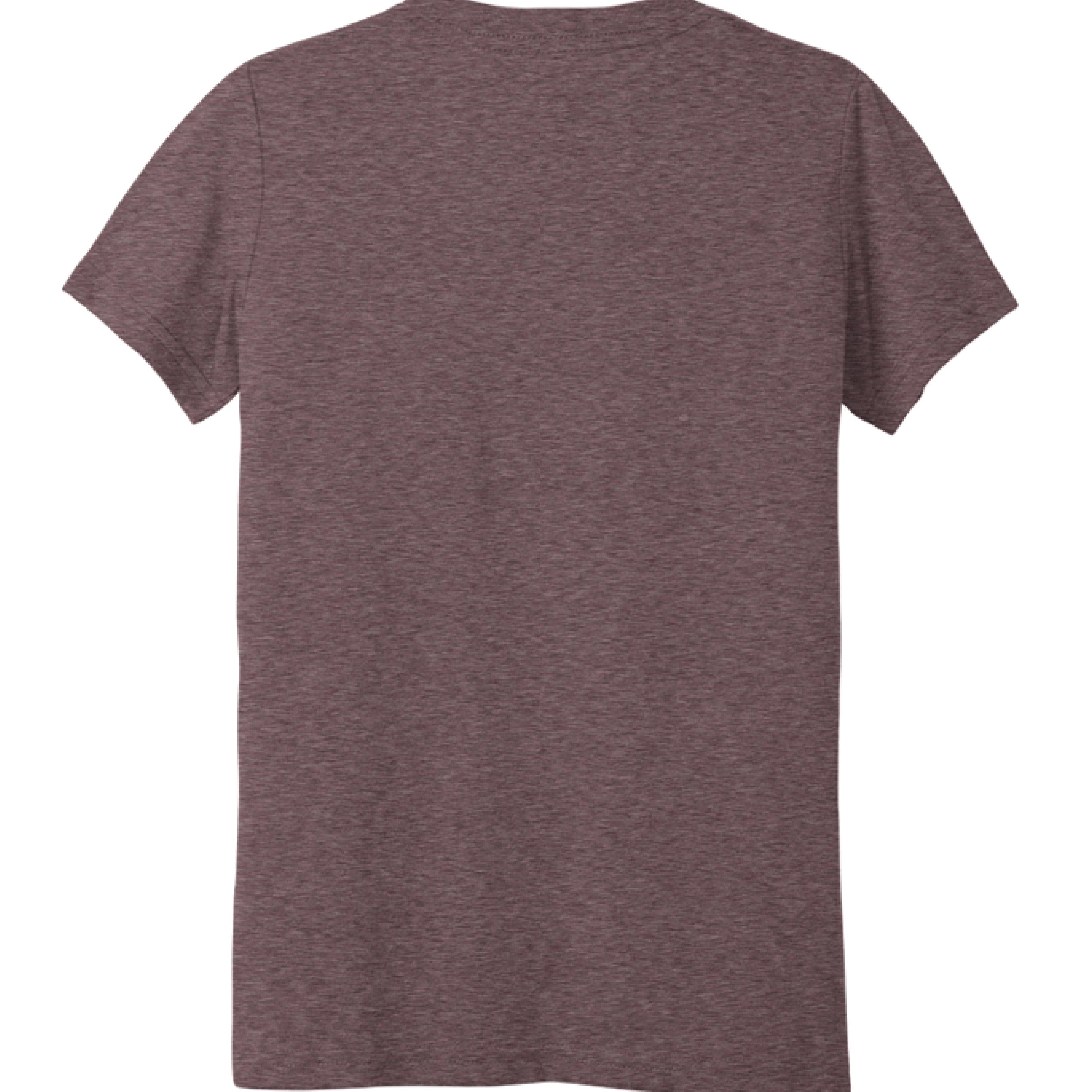 MAROON TRIBLEND - BACK