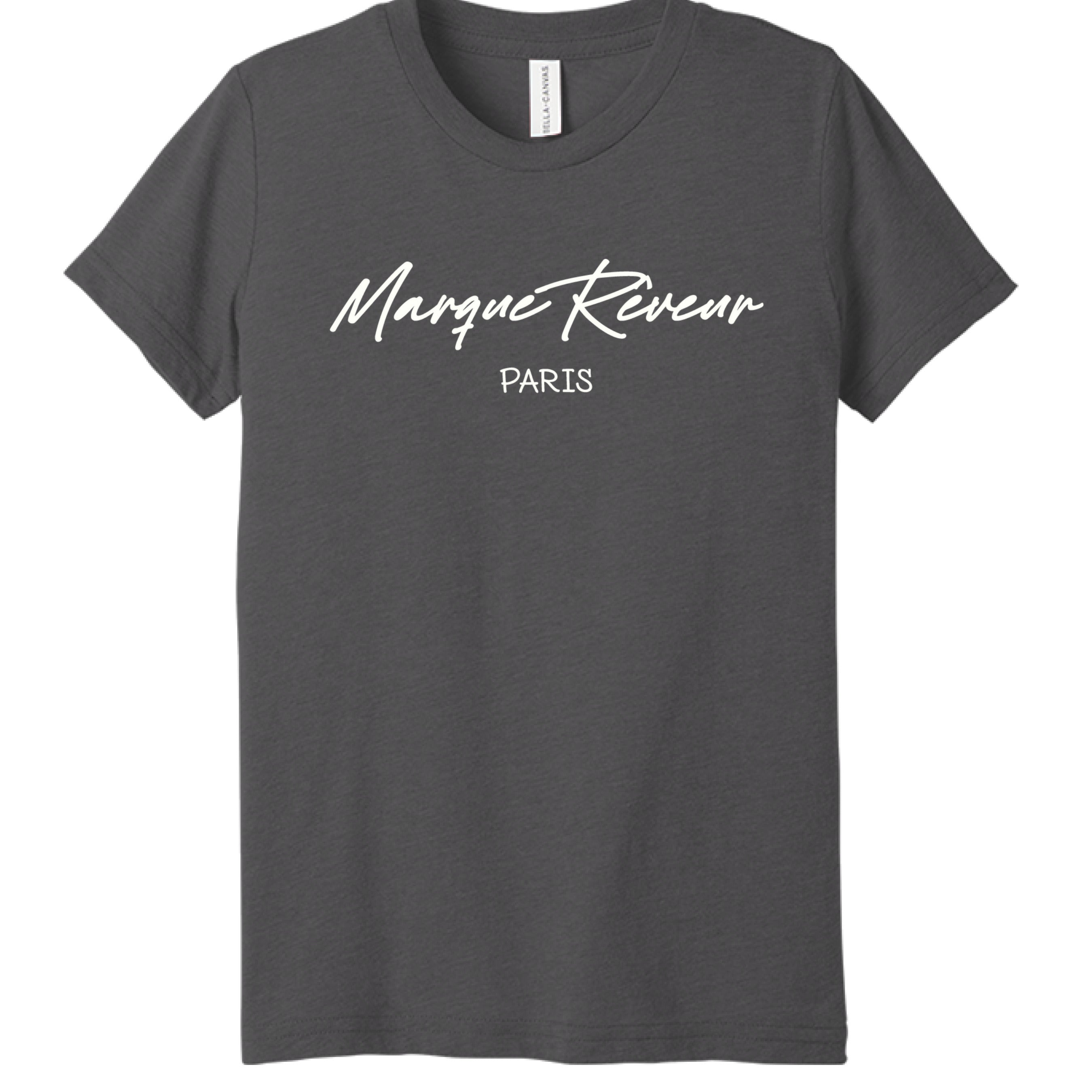 Solid Dark Grey Triblend - FRONT